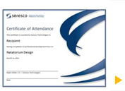 Professional Development certificate: Seresco