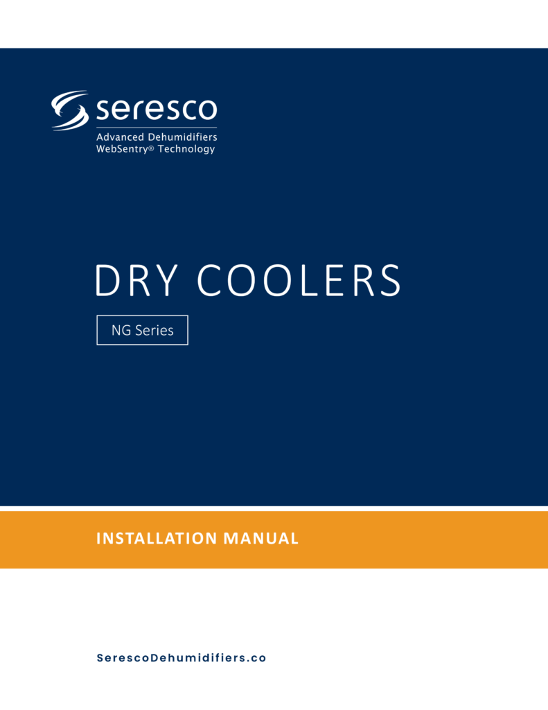 Seresco NG Series Dry Coolers operations and maintenance manual