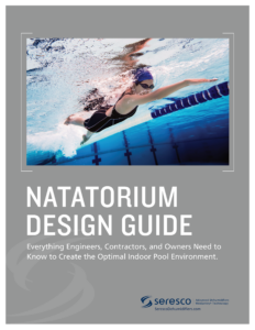 Cover page of the Natatorium Design Guide