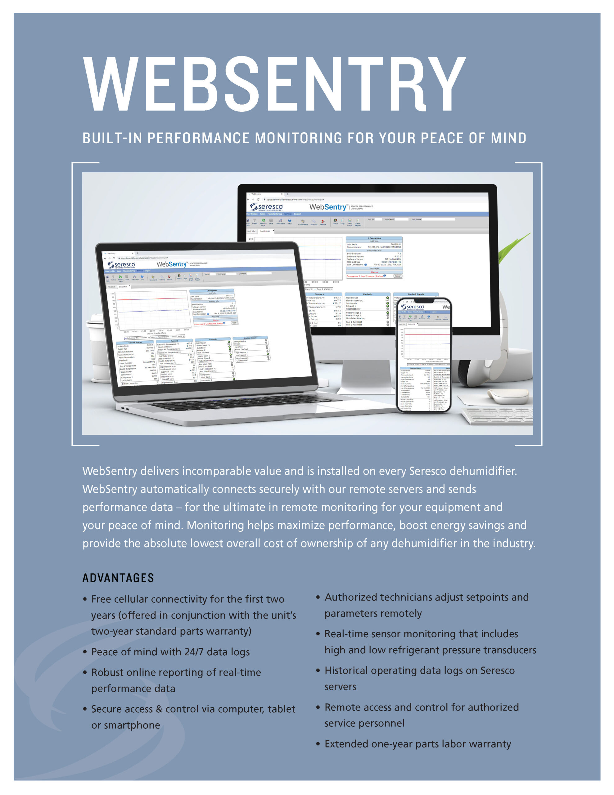 Seresco WebSentry Info sheet