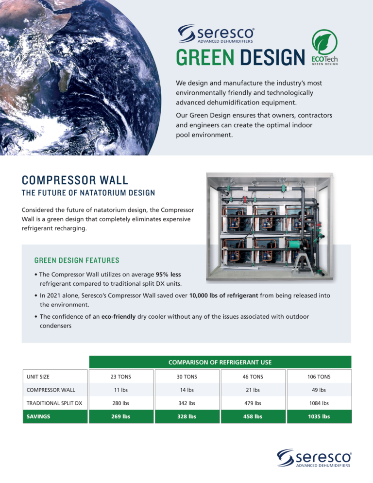 Seresco Green Equipment brochure